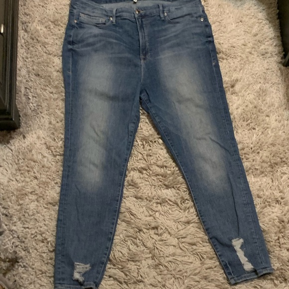 HP 12/21🏅Good American good legs jeans plus - Picture 1 of 7